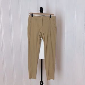 Classic cropped THEORY camel pants